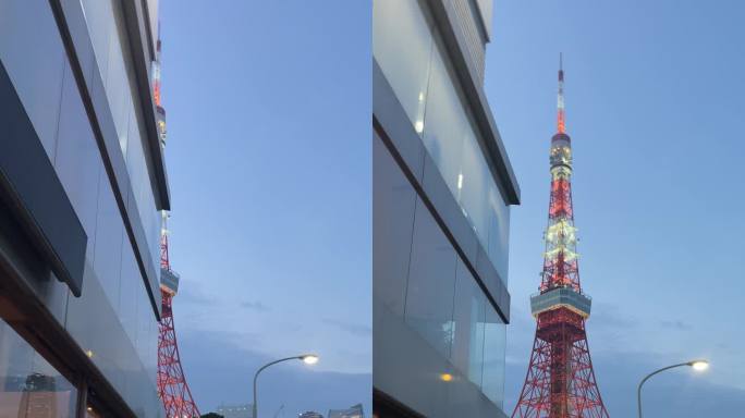 看见日本东京塔