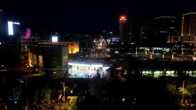 泉城广场夜景