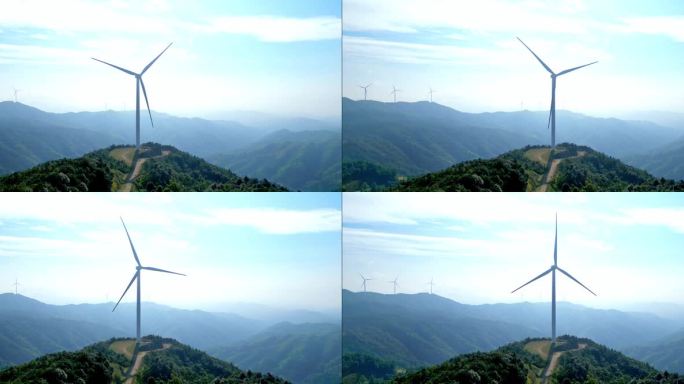 风力发电风景