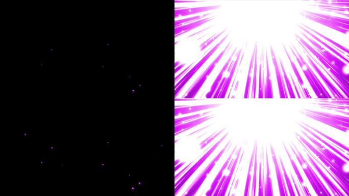 一款能量四射的霓虹灯动画动画，具有冲击耀斑撞击效果的游戏