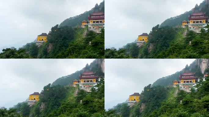 九华山天台峰古经台大殿