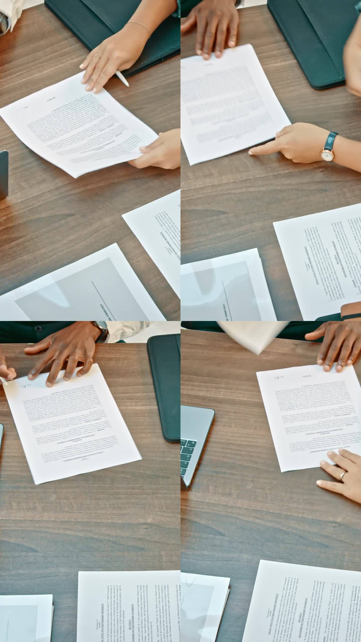 商务文件，签名和人手写合同交易，合伙和法律文书以上。律师、公证员与合伙人或客户的政策、合规文件及打印