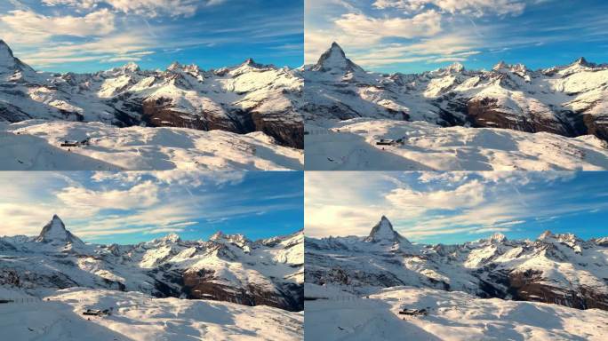 瑞士阿尔卑斯山和采尔马特的马特峰