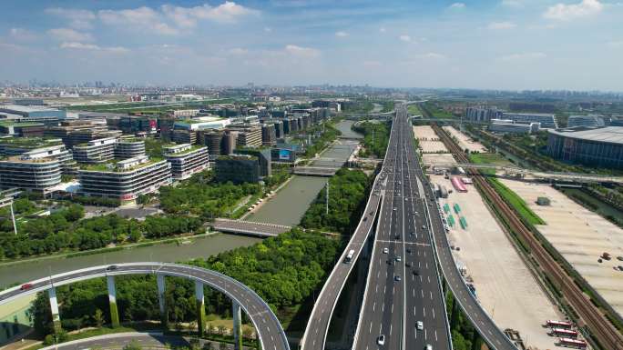 上海大虹桥枢纽虹桥经贸商圈