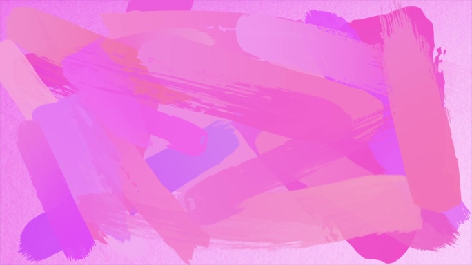 粉红色的紫外光色墨水笔刷泼洒艺术背景，色彩泼洒在白色背景空色背景上