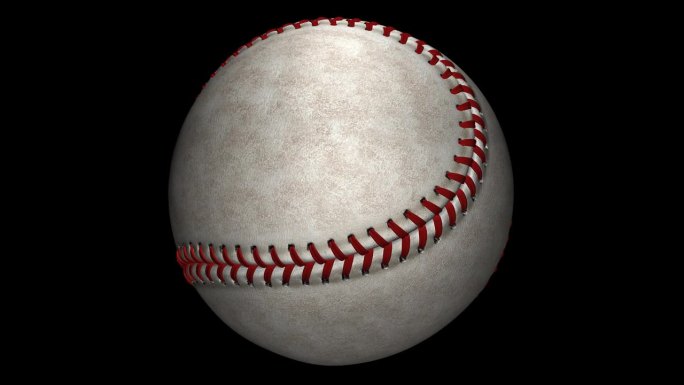 棒球循环视频素材球体