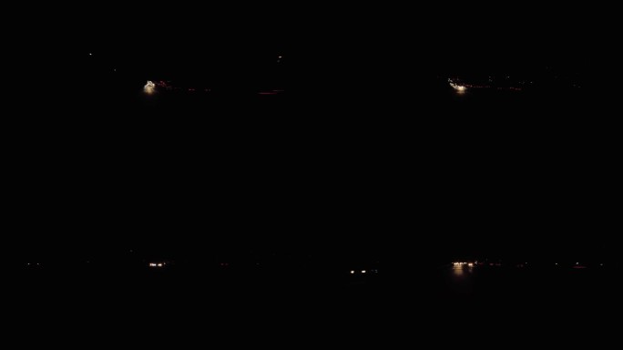 夜间高速公路洛杉矶黑暗驾驶板08多摄像头后视加州美国