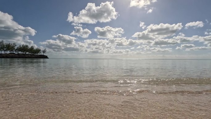 海岸线和加勒比海的美景