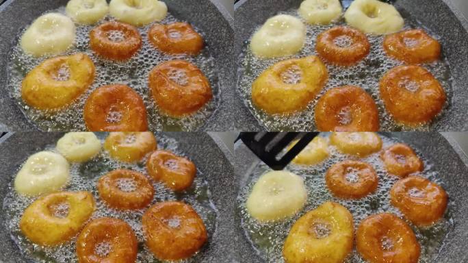 传统美味的自制甜甜圈，土耳其名字是Lokma