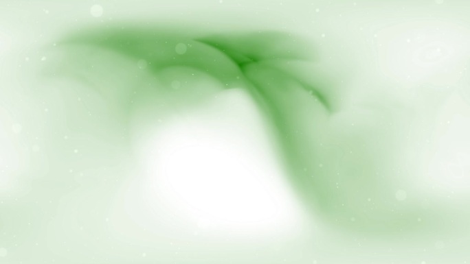 抽象环模糊绿色分形光火焰或条纹背景。