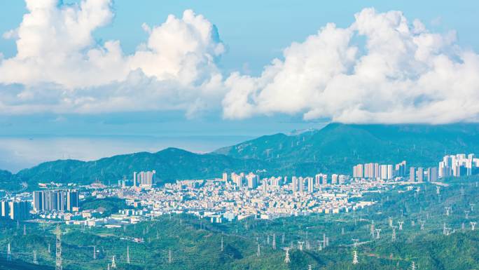 深圳葵涌全景4k延时视频