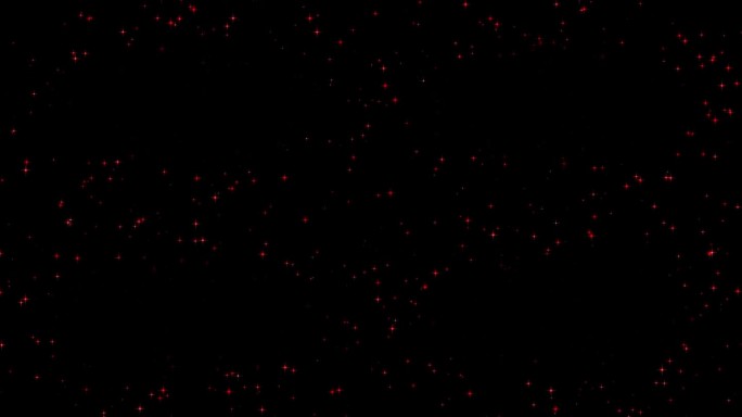 外闪红星的粒子效应材料(黑色背景)