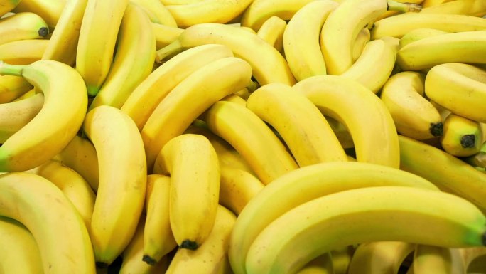 香蕉堆起来或下来果实延时食物