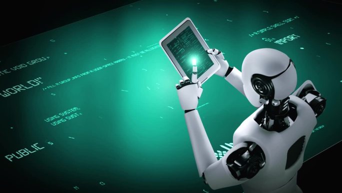 未来机器人人工智能类人AI编程编码