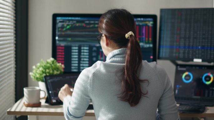 女性金融分析师工作与投资