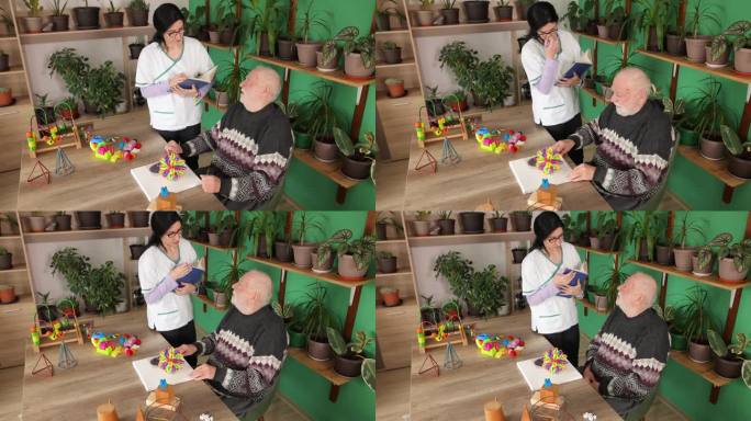 护理人员使用玩具疗法改善与痴呆症患者的沟通