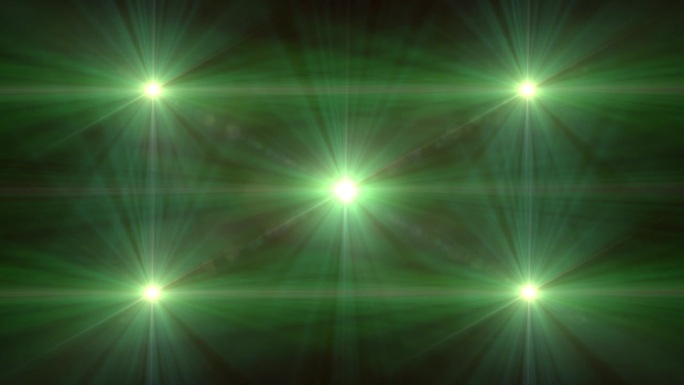 绿色的抽象动画，彩色的背景，闪亮的星星，粒子，光线的痕迹，波的循环。神秘主义，神秘主义，魔法，神圣知