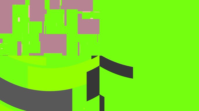 液体涂鸦元素动画包。2d动画过渡在对角线方向两侧的绿色屏幕色度键视频过渡。无缝循环。4 k UHD。