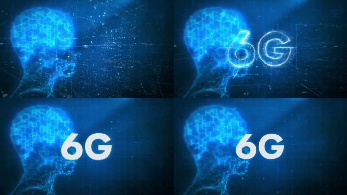 6G技术抽象背景，先进技术通信，第六代技术通信