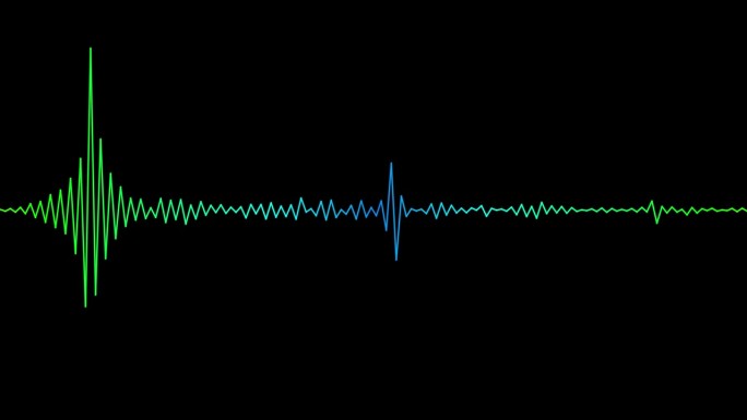 波形【音频】移动的声波。音量音频频谱。