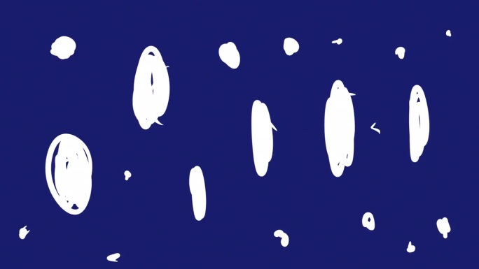 一束箭头交织在一个混乱的蓝色屏幕的过渡动画。