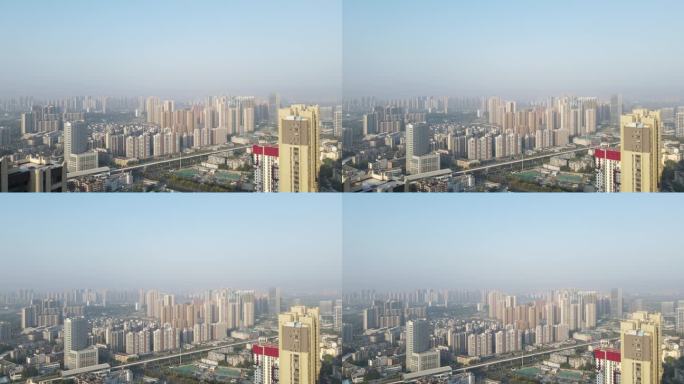 武汉硚口区城市航拍