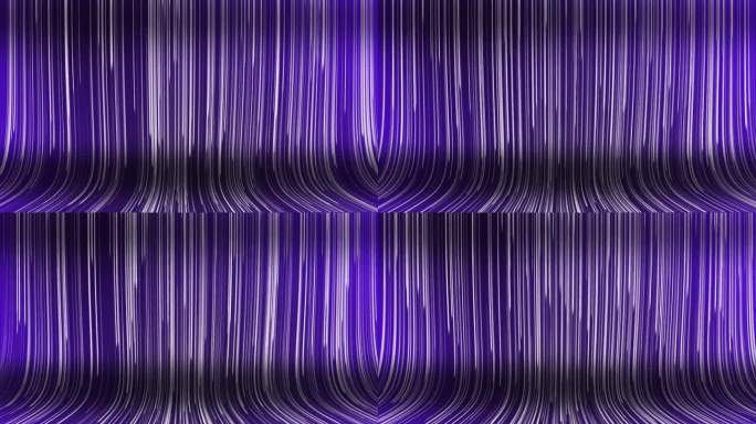 4k抽象紫色背景-数字数据流下降条纹在地面上