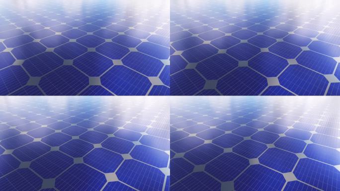 光伏替代能源太阳能电池板的背景设计