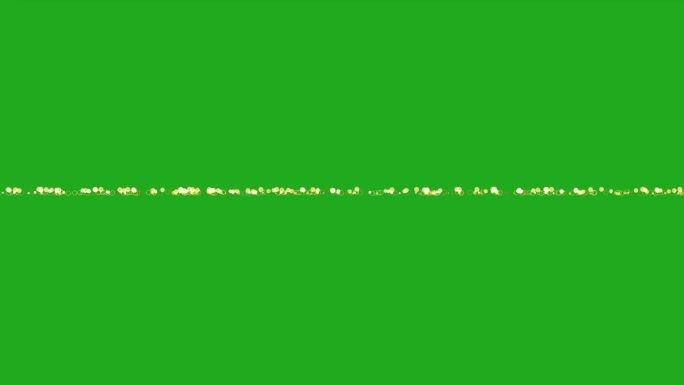散景粒子线绿屏运动图形