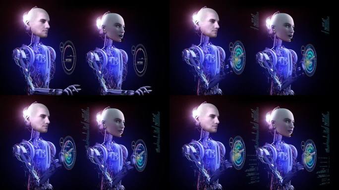 人工智能机器人与虚拟计算机结合编程