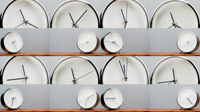 时钟加速时移时间的功能是旋转时间的总集合时间。时间观念和时间价值