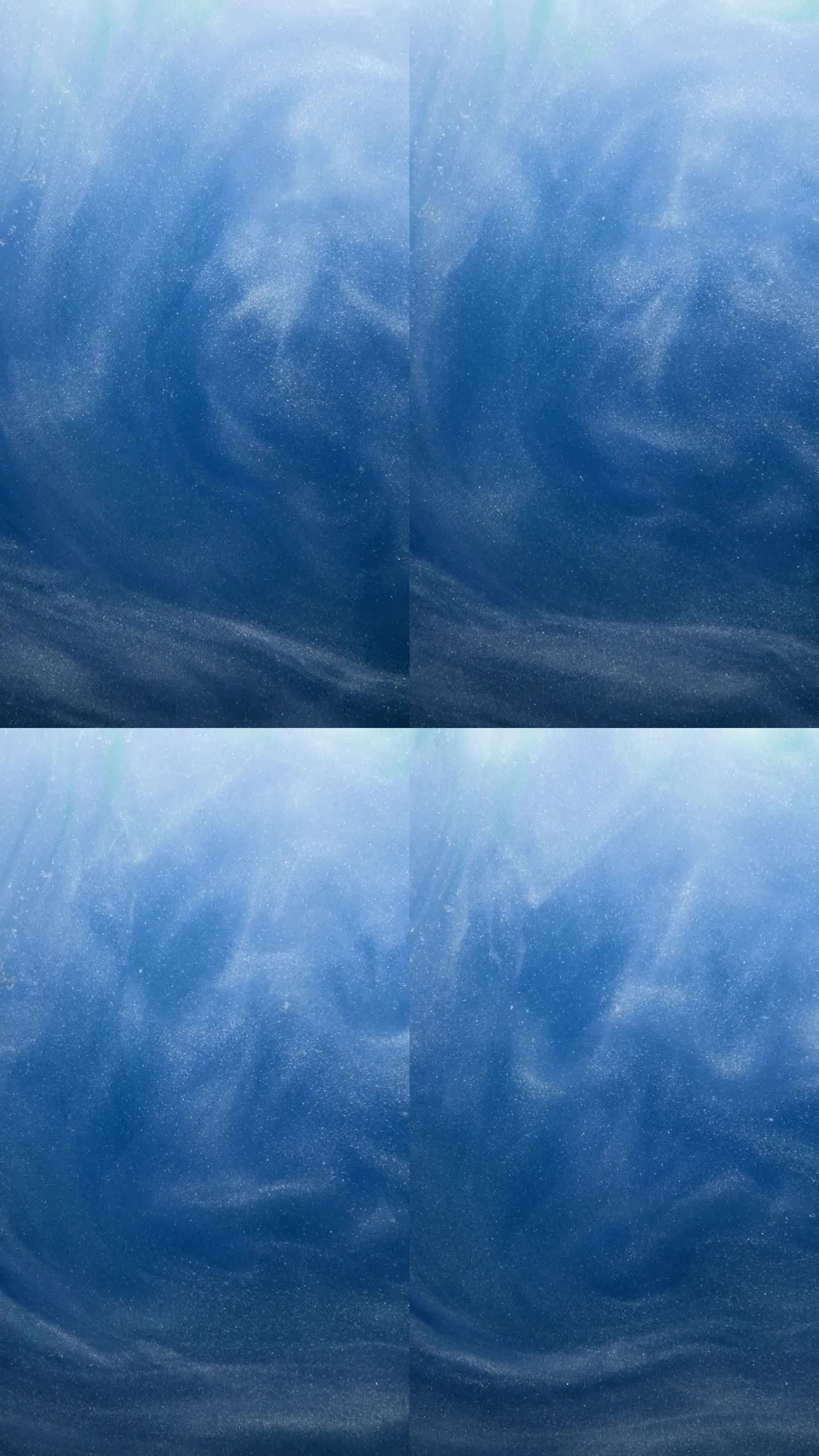 垂直闪光薄雾抽象背景蓝色