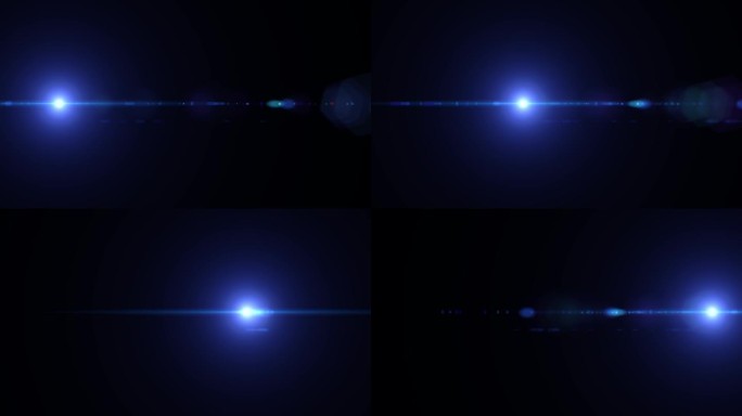 4k动画闪光灯光泄漏转动光学镜头耀斑过渡闪亮。