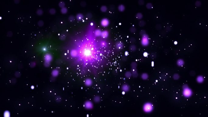 电影钻石紫色紫色粒子背景