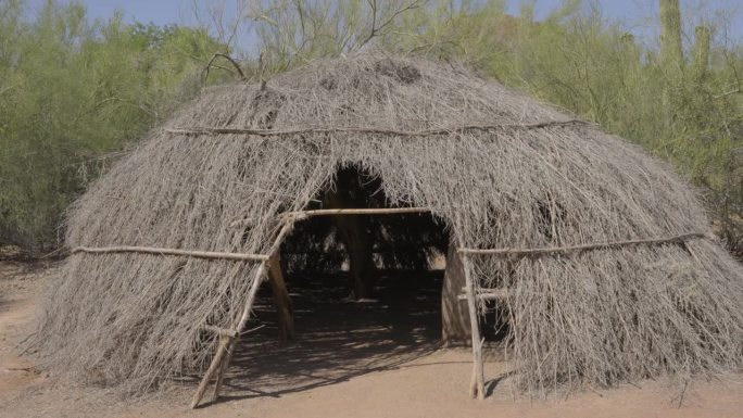 古印第安人小屋非洲