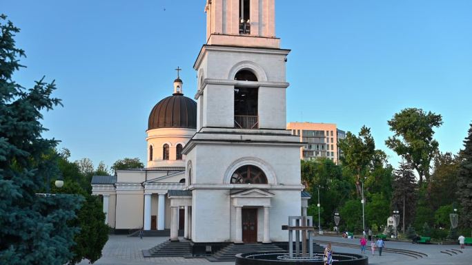 摩尔多瓦基希讷乌的中央大教堂