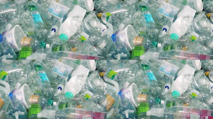 混合塑料容器和瓶子回收