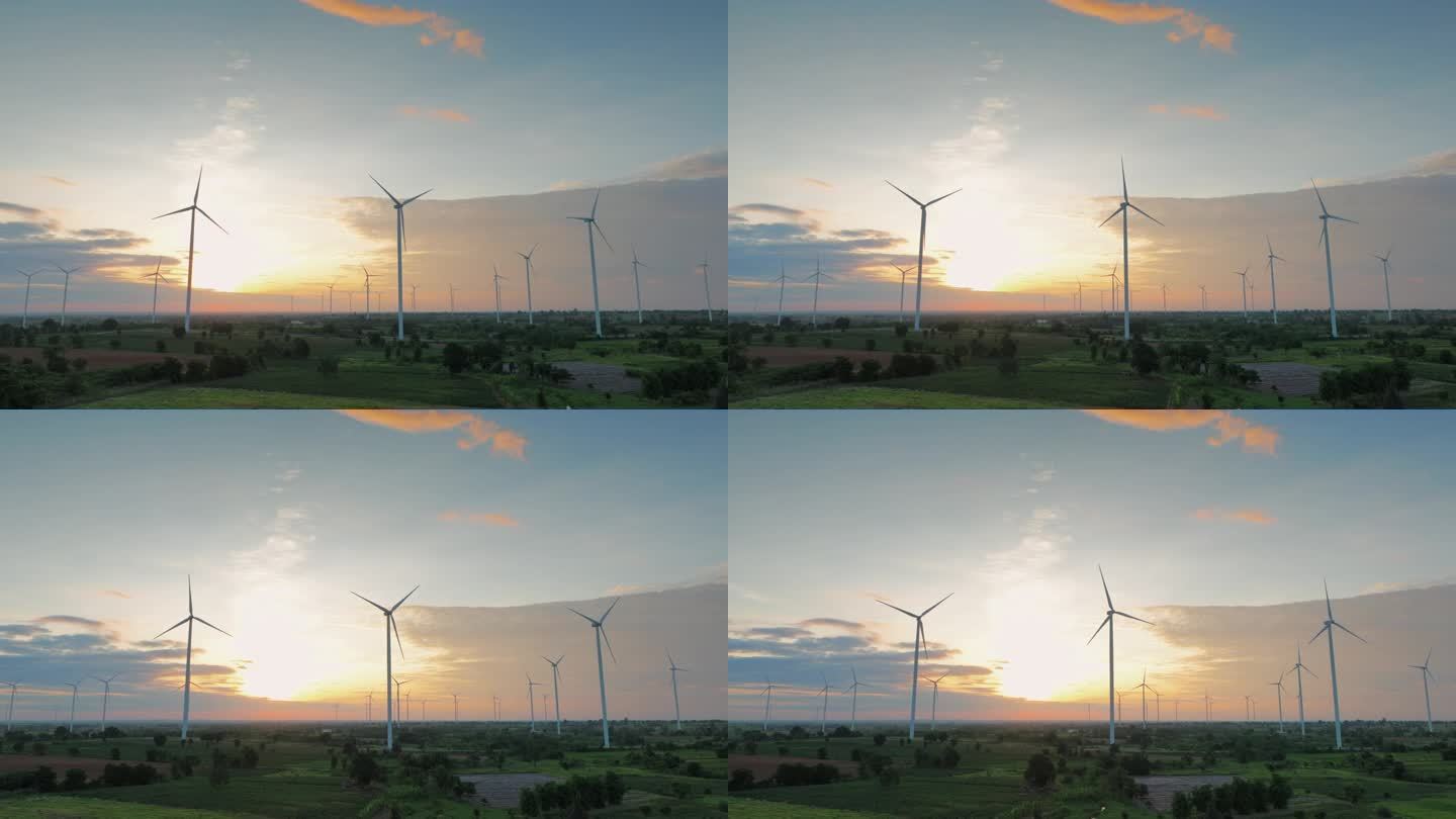 风力涡轮机为更美好的世界生产清洁能源