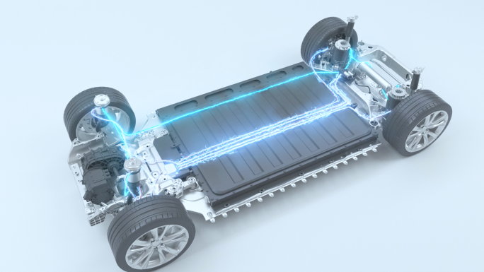 新能源汽车配件动画工程文件电机