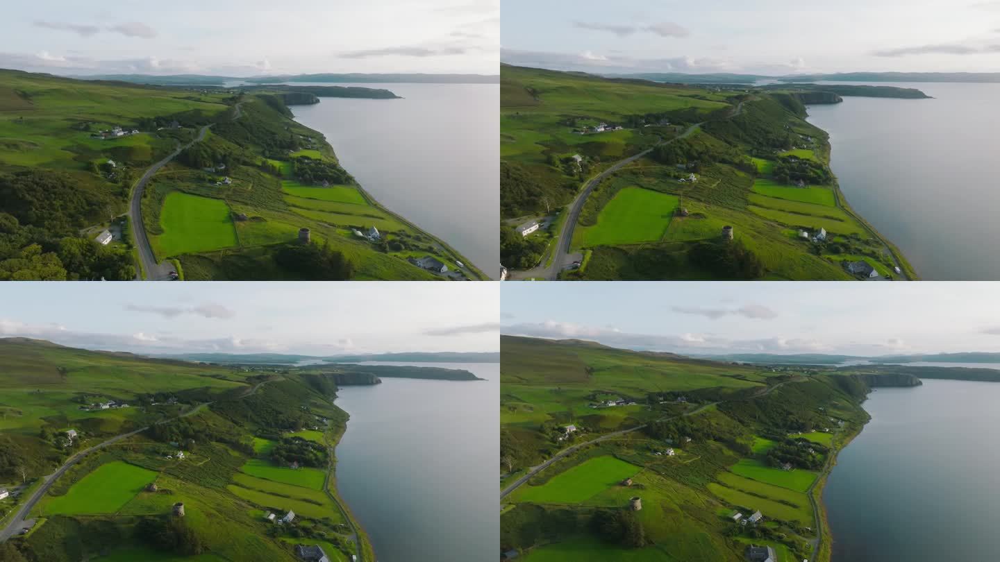 苏格兰斯凯岛的乡村