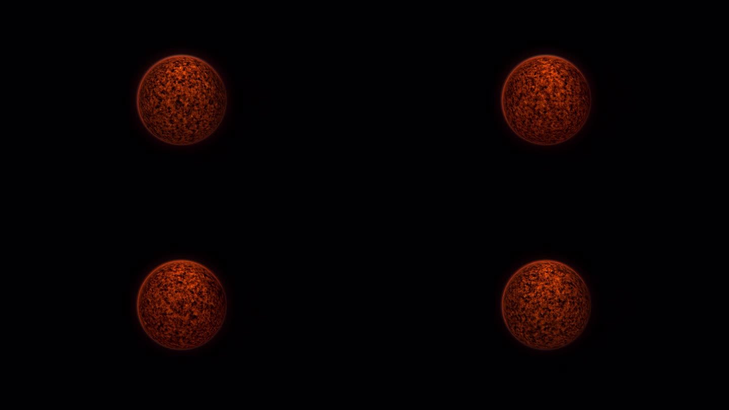 橙火等离子体能量行星环隔离与阿尔法通道快速证明444编码。抽象外星星球。流动的热流炽热的熔岩燃烧岩浆
