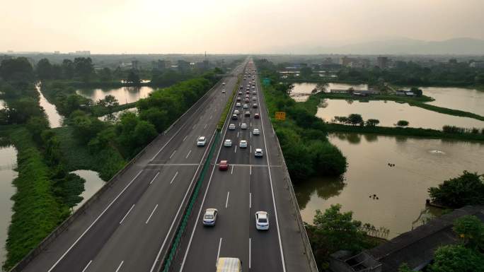 二广高速 堵车 春节回家