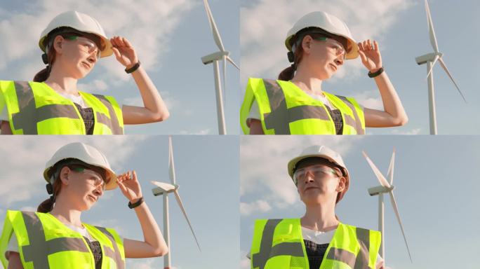 眼看着风电女工程师成为能源行业能力与进步的化身。风力机的运动和成功运行的技术计算，技术工人