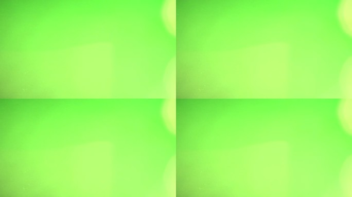 绿屏，CRT亮。绿色屏幕上带有显像管的旧电视的效果。复古电影视频，特效镜头。