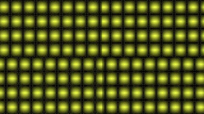 黄色方形结构图案光影动态光斑
