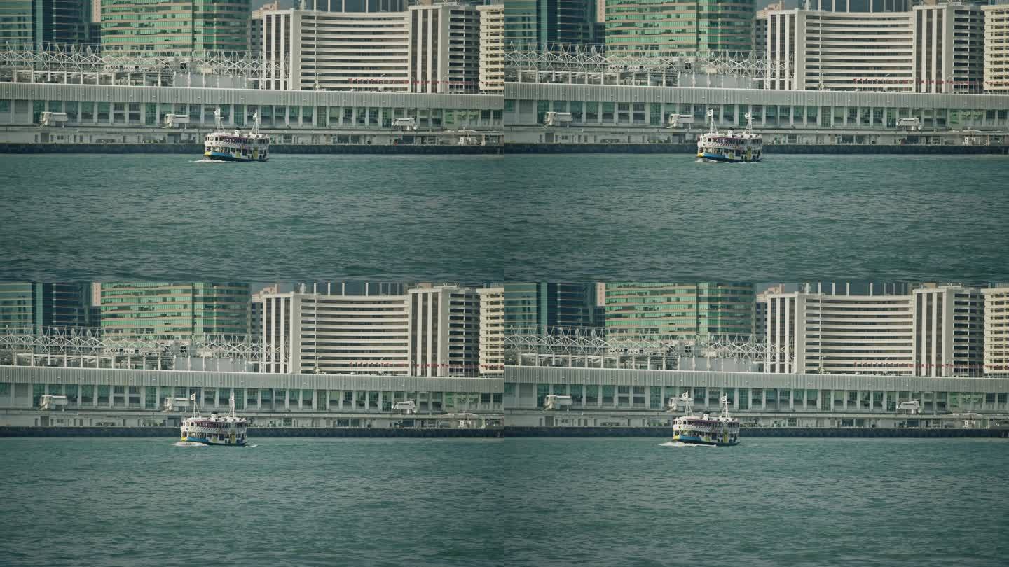 【正版素材】香港维多利亚港7294