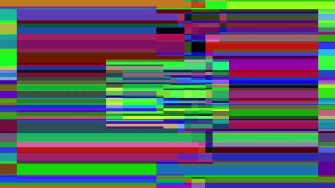 移动彩色复古横条纹视频背景在温暖的复古色调