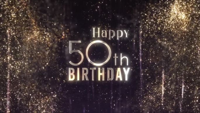 50岁生日快乐，生日快乐，恭喜你，金粒儿