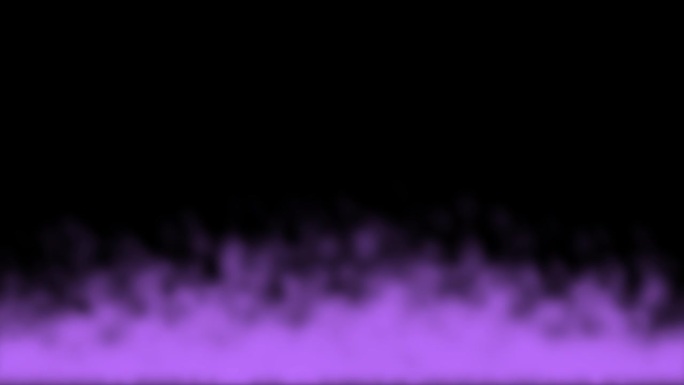 紫色烟雾从下面冒出来然后消失的动画素材(黑色背景)