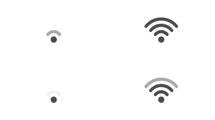 动画wifi标志。Wifi符号流畅的输液动作设计